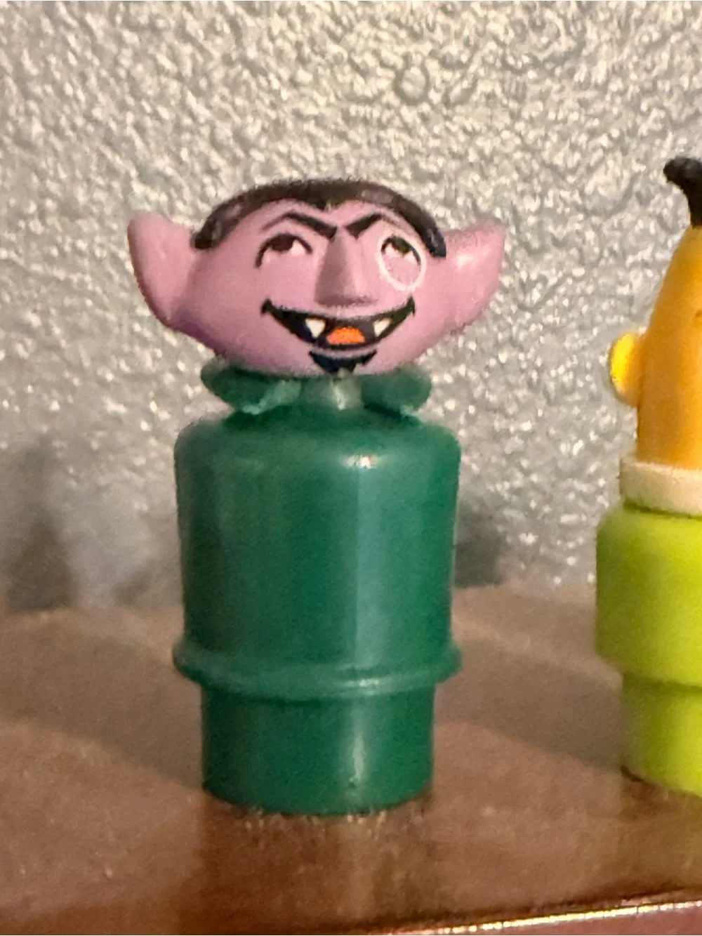 Vintage Little People Bert Ernie Count Dracula & Lucky 1970’s VTG Lot